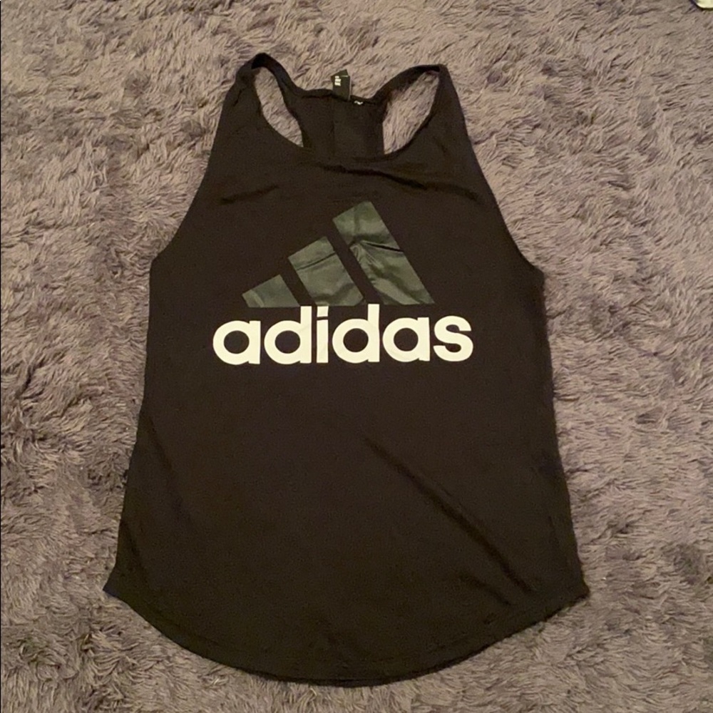 Adidas workout muscle tank
